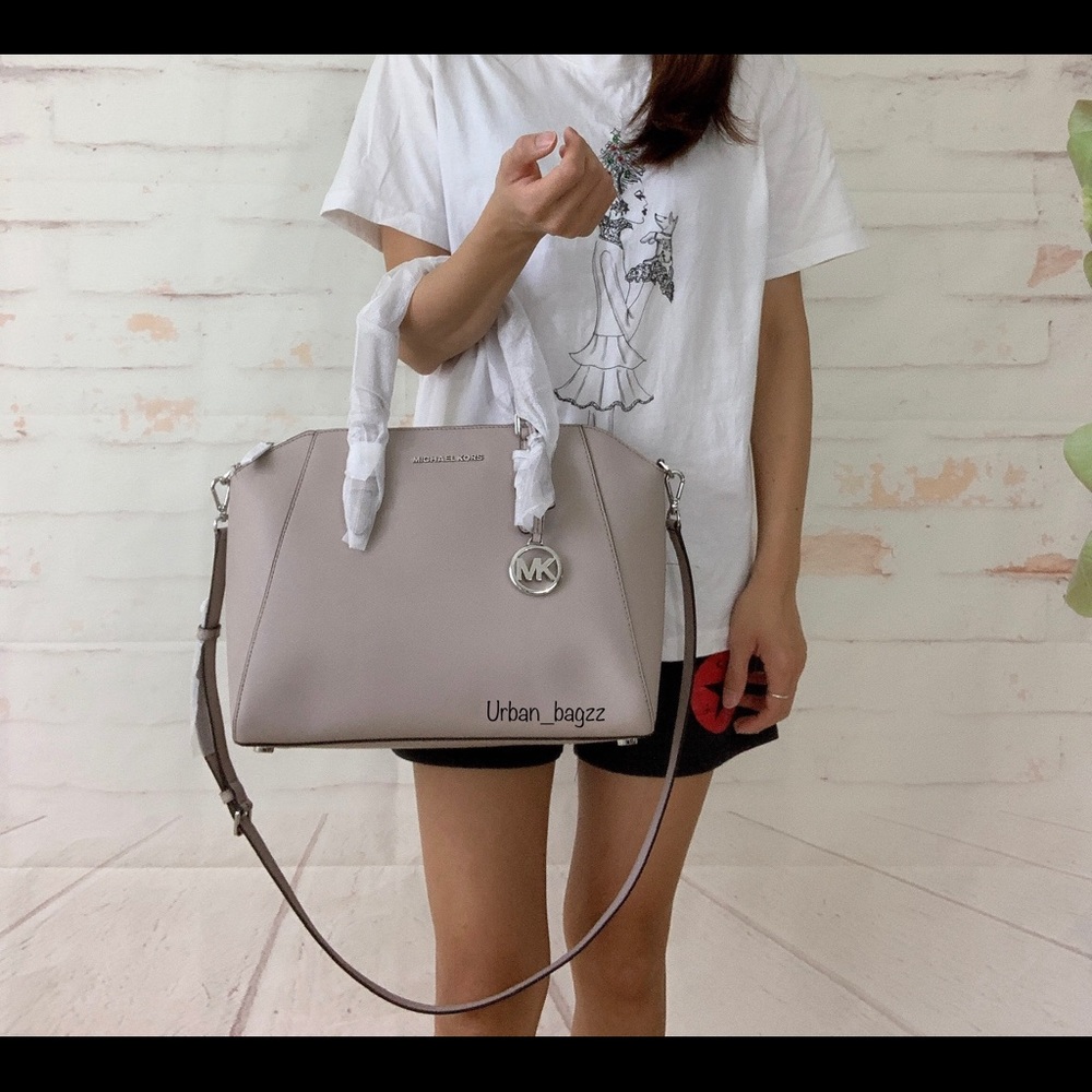 Michael Kors Ciara Large Top Zip Satchel - Picture 8 of 13